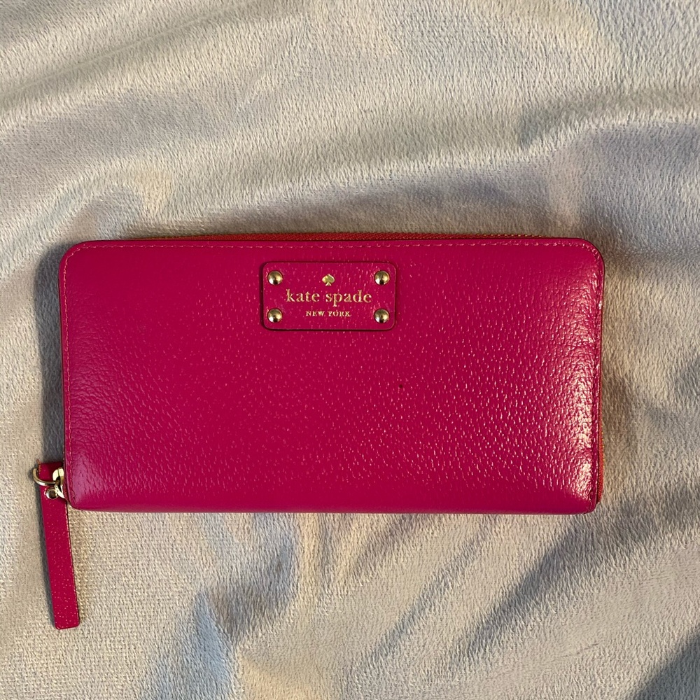Pink Kate Spade Wallet